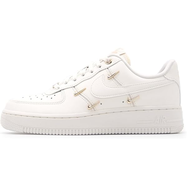 Amazon | [ナイキ] WMNS AIR FORCE 1 '07 LX SAIL/SAIL-METALLIC GOLD